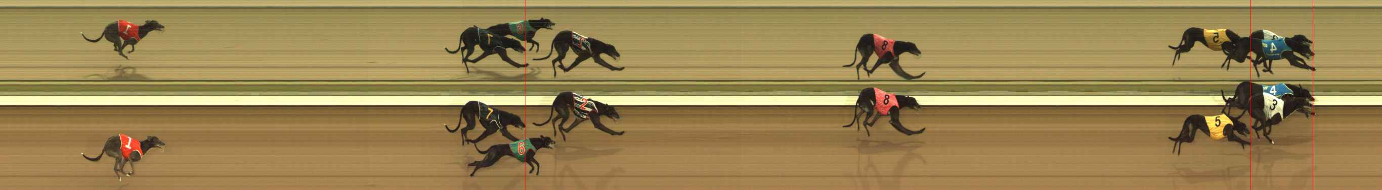 Race result finish photo